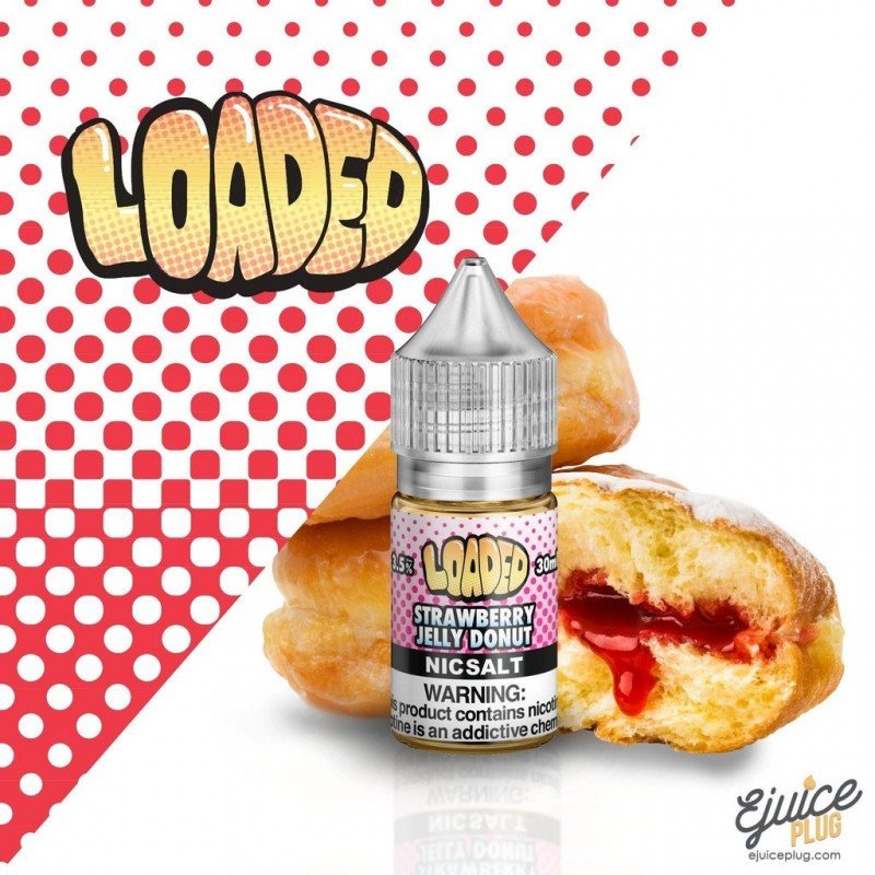 Loaded Salt Strawberry Jelly Donut 30Ml