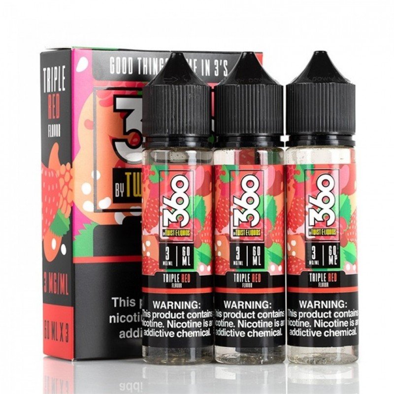 Twist E-liquids Triple Red 60ML